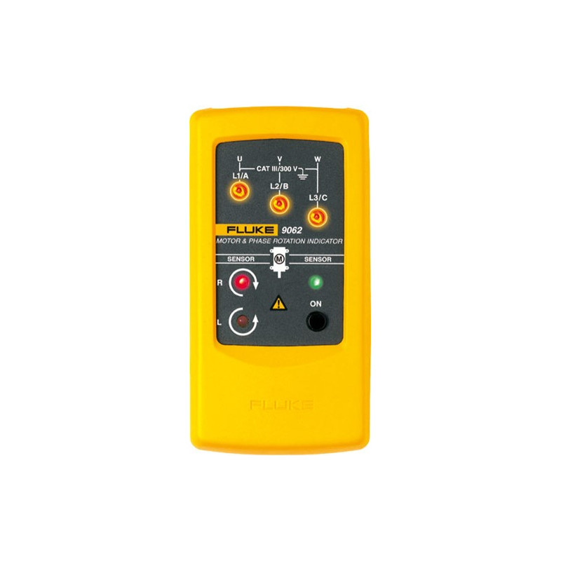 
       FLUKE 9062 Tester wirowania pola i kierunku faz
     