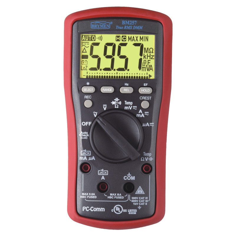 BM257s Multimetr TRMS EF,T, RS232/USB  Brymen