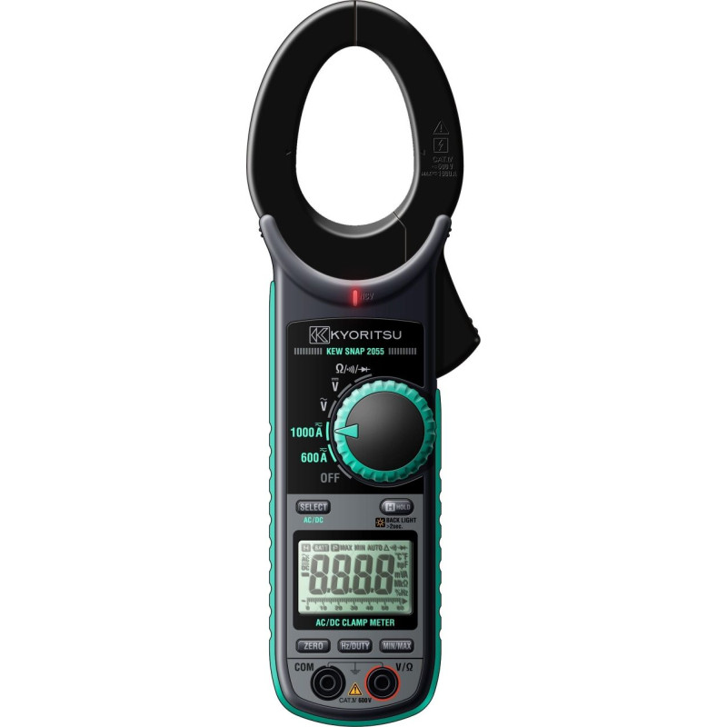 KEW2055 Miernik cęgowy 1000A AC/DC LCD6000