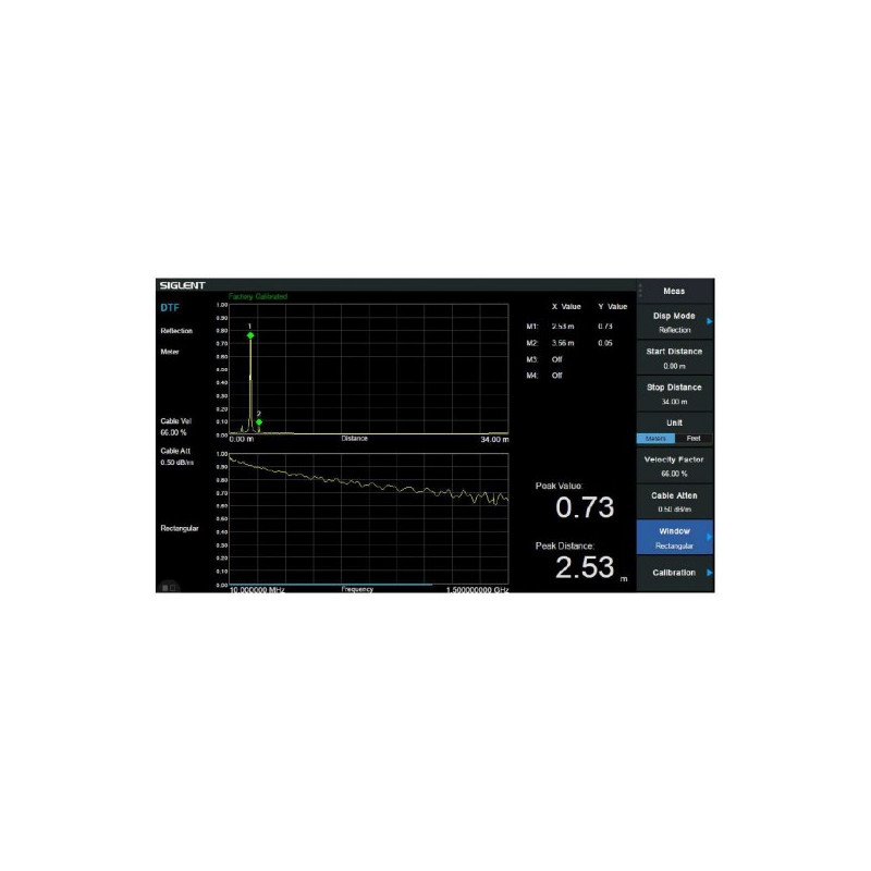 SVA-1000X-DTF funkcja odległość do błędu (oprogramowanie)