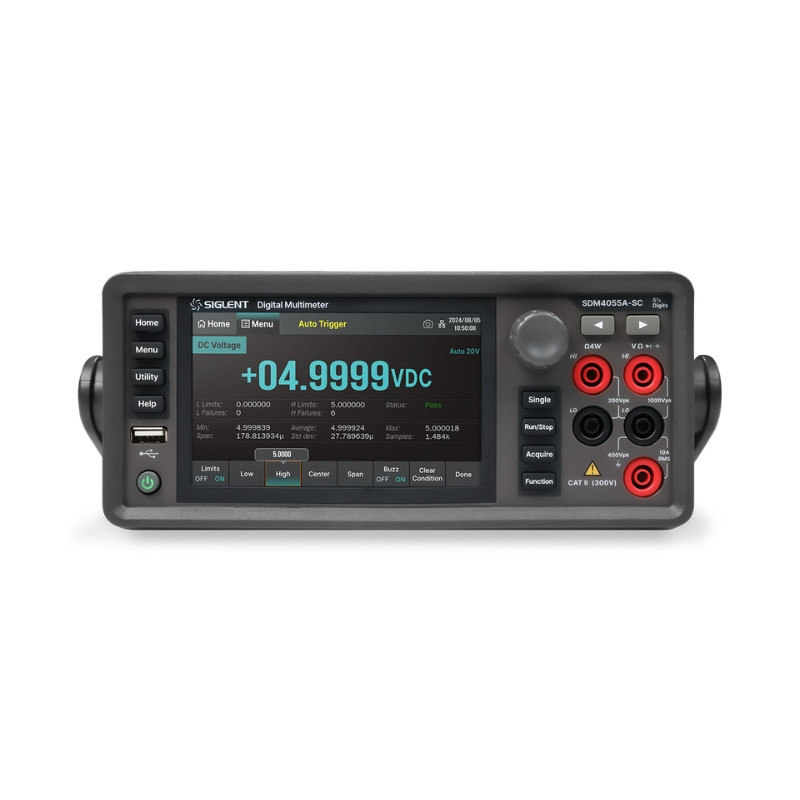 SDM4055A multimetr 5 1/2 cyf., prędkość pomiaru 4800rdgs/s