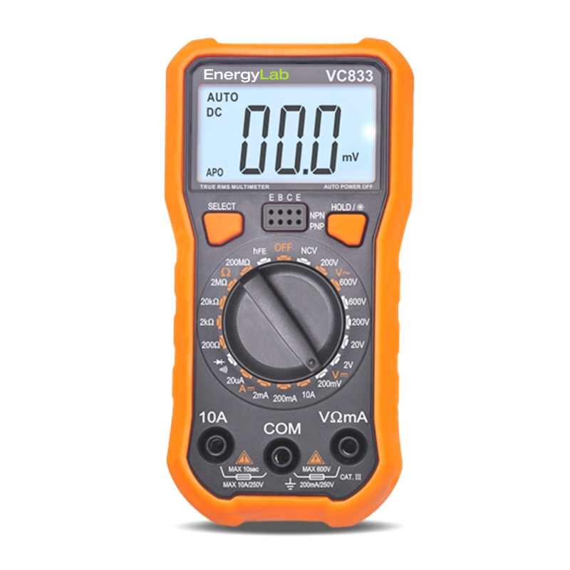 VC833 Multimetr LCD 1999max