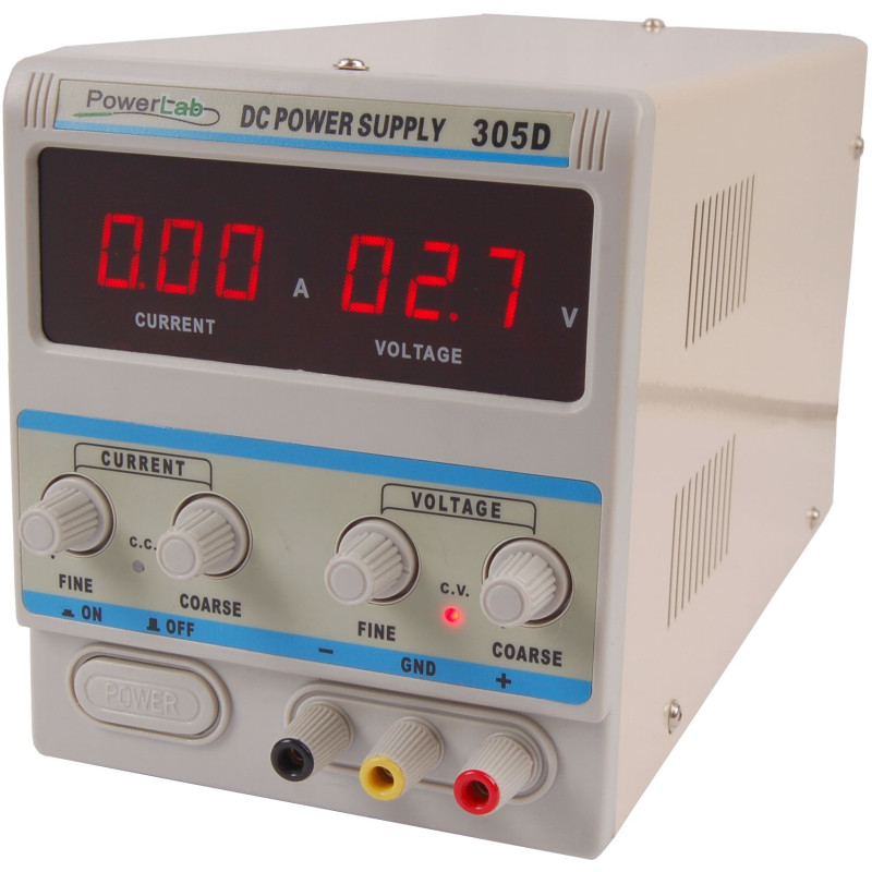 Zasilacz lab 305D 30V/5A DC LED PowerLab