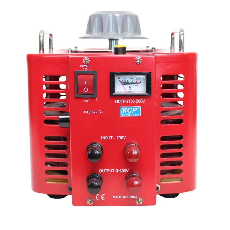 Autotransformator reg.  M10-522-50 260V/20A 5kVA MCP
