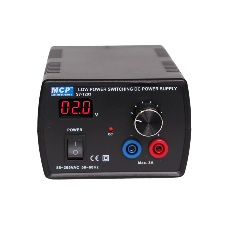 
       Zasilacz lab S7-1203 DC  3-12V/3A  MCP
     