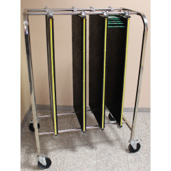 SL-603A Wózek transportowy ESD na pł. PCB 900x550x1300 szer.ścianki 350 mm
