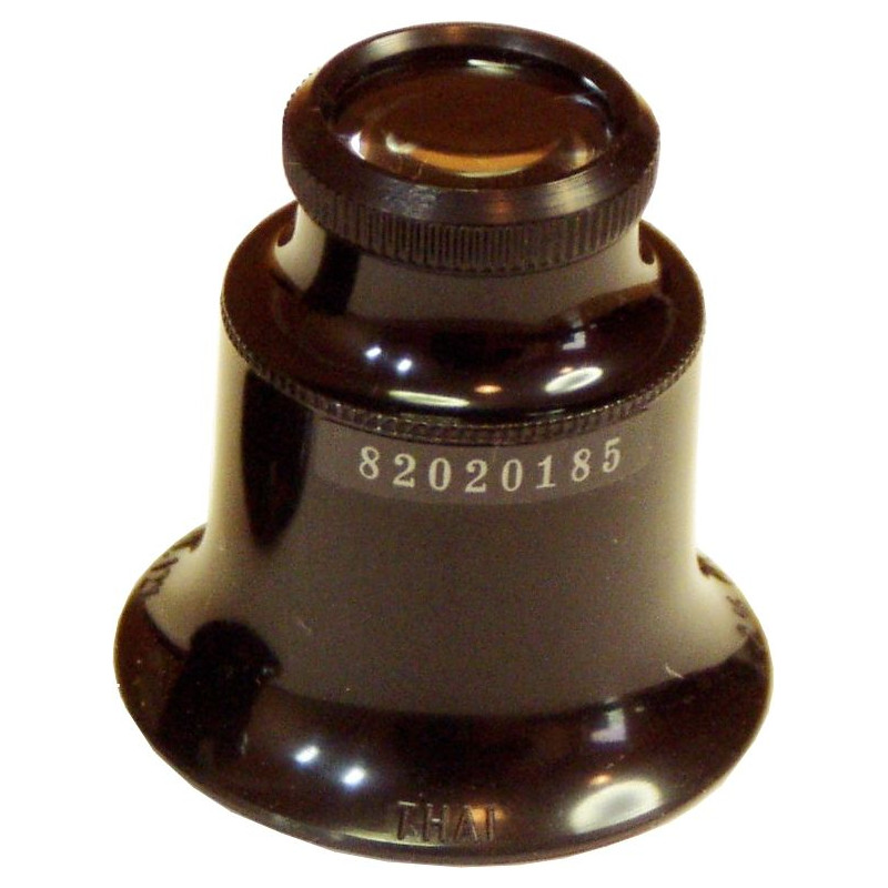 Lupa zegarmistrzowska 8008 okular 20mm/5x (16D), 16mm/12x (40D)
