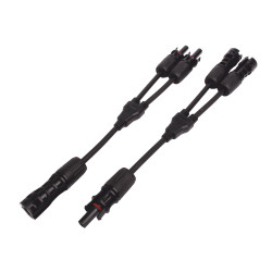 MC4 rozgałęźnik 1Y2 równoległy 30A  IP67 (komplet)